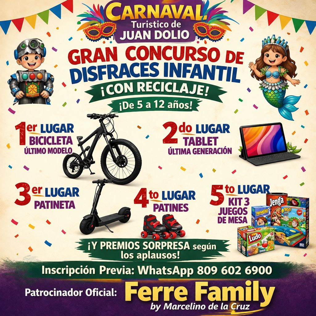 Gran Concurso Infantil de Disfraces en Reciclaje !!