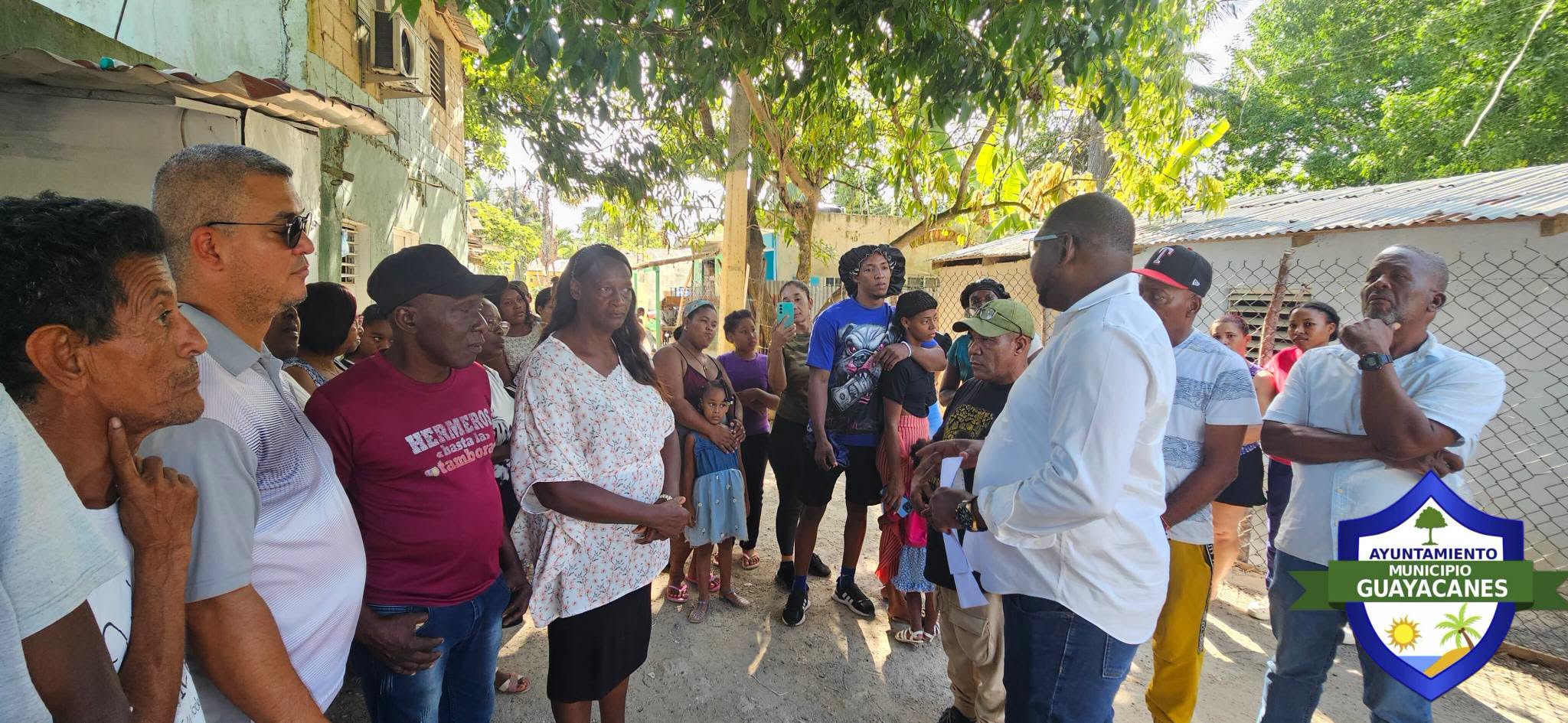 Alcaldía de Guayacanes entrega fondos del Presupuesto Participativo al sector Nuevo Renacer de Los Conucos.