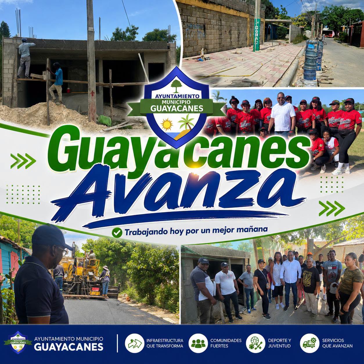 Guayacanes avanza con hechos.
